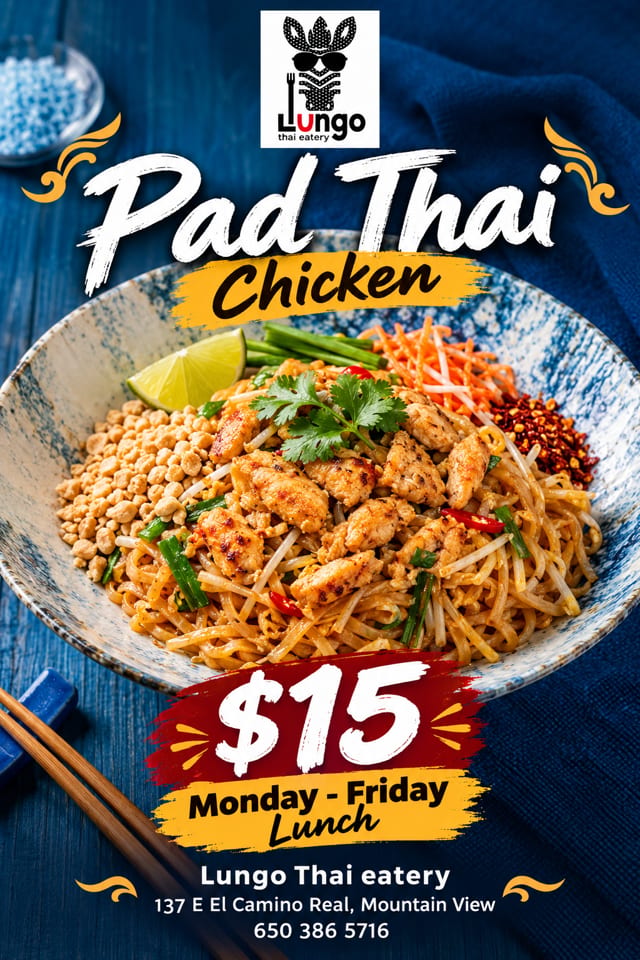Pad Thai Chicken Promotion