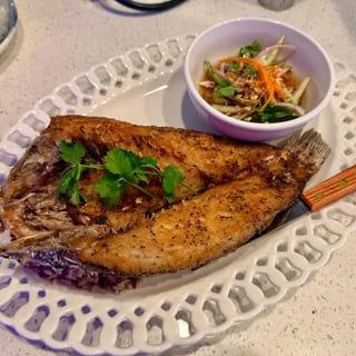 Crispy Branzino