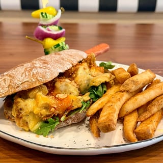Chicken Satay Panini